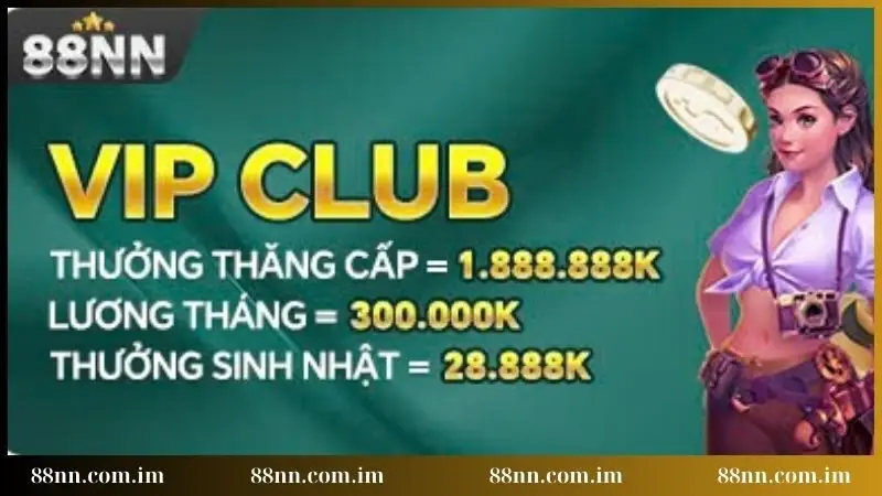 Khuyến mãi 88NN cho hội viên vip